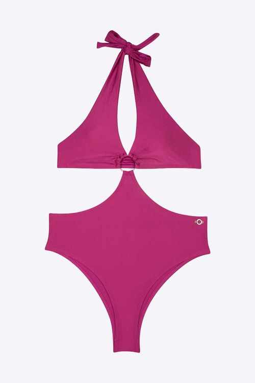 Vestido De Baño Trikini Confeccionada En Microfibra Satinada